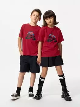 Uniqlo Детская футболка Mfa Timeless UT с графикой, с коротким рукавом, B 16 RED/KIDS 110