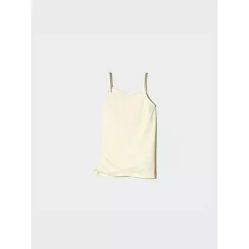Uniqlo Девочки Airism Хлопковая смесь Камзол с принтом 41 YELLOW/KIDS 110