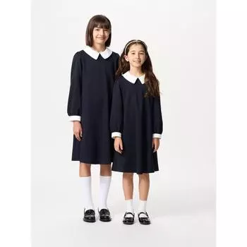 Uniqlo Девочки Низкая Поддержка Часть Формальный 69 NAVY/KIDS 110