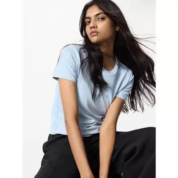 Uniqlo Футболка Airism Soft с коротким рукавом 12 PINK/WOMEN S