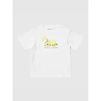 Uniqlo Футболка детская Pokemon UT Graphic с коротким рукавом A 00 WHITE/KIDS 110