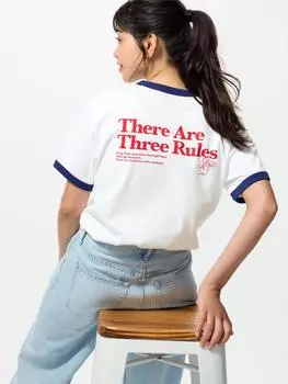 Uniqlo Футболка с графическим принтом Universal Movies UT, с коротким рукавом, G 00 WHITE/WOMEN S