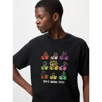 Uniqlo Футболка с коротким рукавом Super Mario Archive UT Graphic D 09 BLACK/UNISEX XS