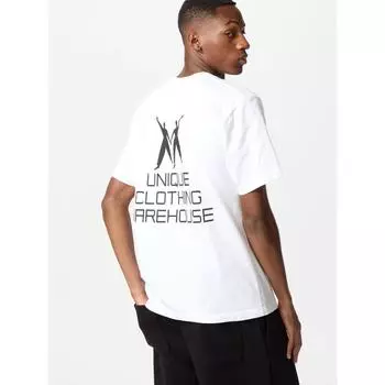 Uniqlo Футболка с круглым вырезом и логотипом Uniqlo 00 WHITE/UNISEX XS