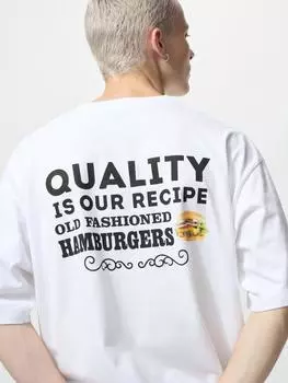 Uniqlo Футболка свободного кроя Ut 00 WHITE/XS
