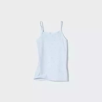 UNIQLO GIRLS Майка AIRism из смеси хлопка (Распечатать)