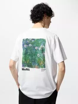 Uniqlo Графическая футболка с коротким рукавом Moma Icons uT 00 WHITE/UNISEX S