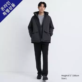UNIQLO Heattech Easy Брюки Длина штанины 85 см Длинная длина