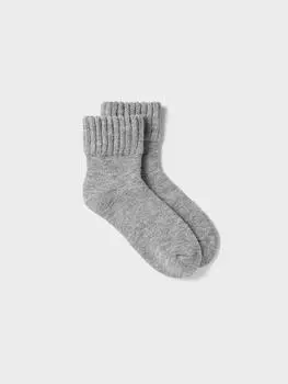 Uniqlo Heattech Socks Room File 05 GRAY/WOMEN 2426