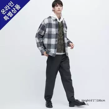 UNIQLO Heattech Теплые легкие брюки-джоггеры длиной 76 см