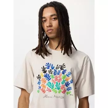 Uniqlo Henri MaTisse UT Graphic T shorT Sleeve B 30 NATURAL/UNISEX S