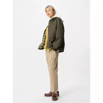 Uniqlo Хлопковые брюки Relax Ankle 09 BLACK/WOMEN XS