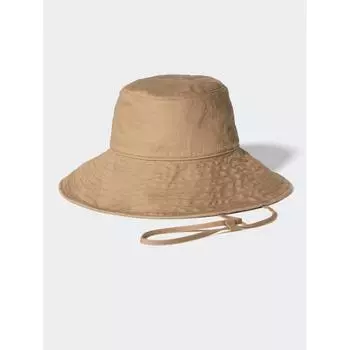 Uniqlo Japan Регулируемая широкополая шляпа с защитой от ультрафиолета 01 OFF WHITE/ONE SIZE