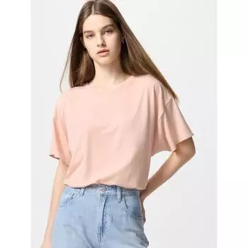 Uniqlo Japan Air RhyThm Бесшовная футболка 00 WHITE/S