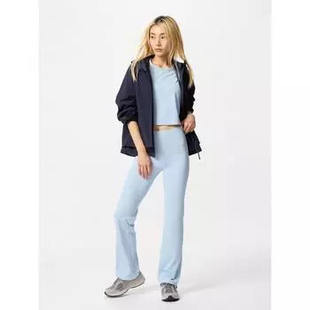 Uniqlo Japan Air Rhythm Мягкие расклешенные леггинсы в рубчик 09 BLACK/XS