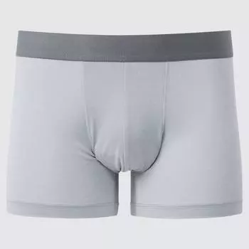 Uniqlo Japan Airism Boxer Briefs Low Rise Closed Front 02 LIGHT GRAY/4XL