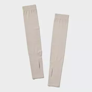 Uniqlo Япония УФ-рез бесшовный чехол на руку 09 BLACK/M