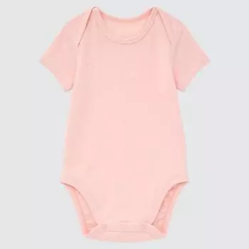 UNIQLO JAPAN Боди с коротким рукавом 00 WHITE/70