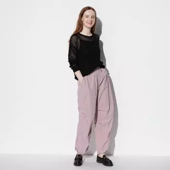 UNIQLO JAPAN брюки-парашюты длиной 73,5 см. 30 NATURAL/XL