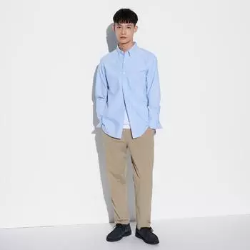 Uniqlo Japan Ultra Stretch Dry Ex зауженные брюки 07 GRAY/S