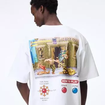 UNIQLO JAPAN CAPCOM 40th UT оверсайз с короткими рукавами