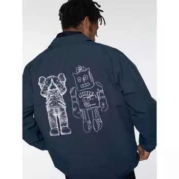 Куртка Uniqlo Japan Cows + Warhol Coach 69 NAVY/S