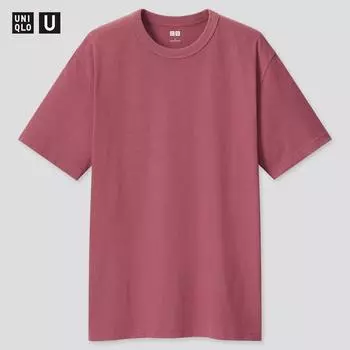 Футболка Uniqlo Japan с круглым вырезом и коротким рукавом 00 WHITE/XS