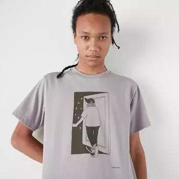 UNIQLO JAPAN Футболка с рисунком Yusuke Hanai UT (Короткий рукав, стандартная посадка)