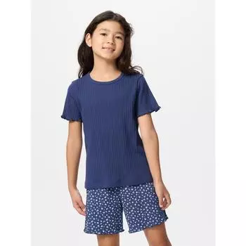 Uniqlo Японский комплект для комнаты для девочек 66 BLUE/120