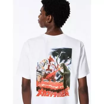 Uniqlo Japan Godzilla 70-я годовщина Ut 00 WHITE/XS
