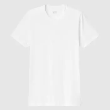 UNIQLO JAPAN HEATTECH Футболка с круглым вырезом и коротким рукавом