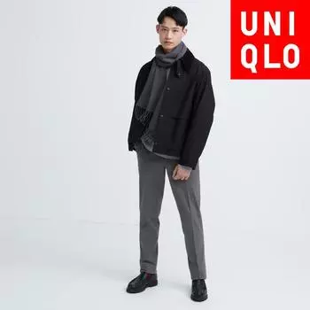 Uniqlo Japan Heattech Smart Pants Chidori 07 GRAY/120