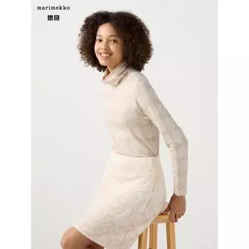 Uniqlo Japan HeatTech TurTleneck T 30 NATURAL/XS