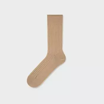 Носки Uniqlo Japan Supima Cotton Wide Rib 00 WHITE/2527