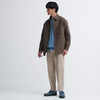 Uniqlo Japan Хлопковые свободные брюки до щиколотки 31 BEIGE/XS