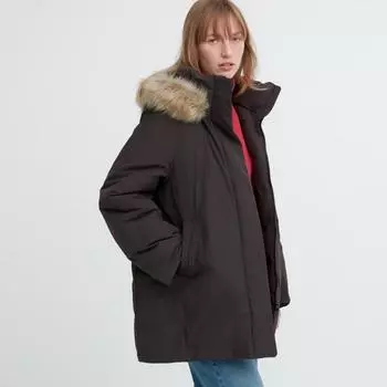 Uniqlo Japan Hybrid Down Coat 09 BLACK/3XL