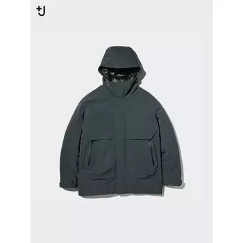 Uniqlo Japan Hybrid Down Парка Oversize 09 BLACK/XS