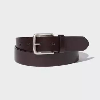 Ремень Uniqlo Japan Italian Oiled Leather 09 BLACK/M