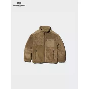Uniqlo Japan Комбинированная флисовая куртка