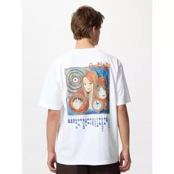 Uniqlo Japan Manga Curation Ut Uzumaki Relax 00 WHITE/S