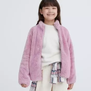 UNIQLO JAPAN меховая флисовая куртка (длинный рукав)