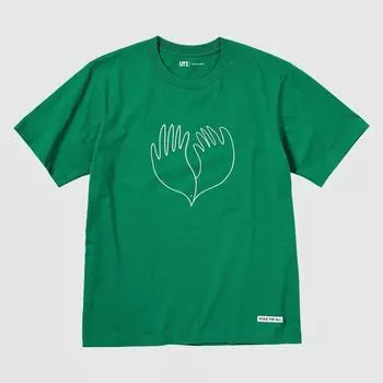 UNIQLO JAPAN PEACE FOR ALL Graphic T shirt short sleeve regular fit Christophe Lemaire