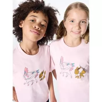 Uniqlo Япония Пок Мон Ут 10 PINK/100