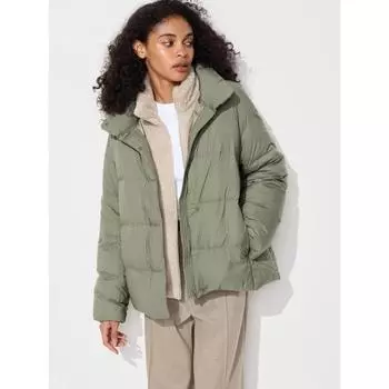 Uniqlo Japan Powder Soft Down Jacket 01 OFF WHITE/XS