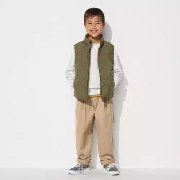 UNIQLO JAPAN широкие брюки с подкладкой