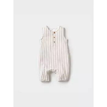 Uniqlo Japan Short Alls Sleeveless 36 BROWN/70
