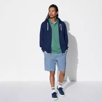 Uniqlo JAPAN STRETCH EASY ШОРТЫ ШАМБРЕ
