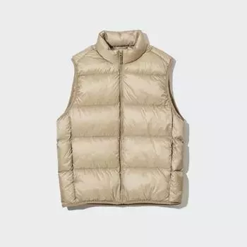 UNIQLO JAPAN Сверхлегкий пуховый жилет с широким стеганым одеялом