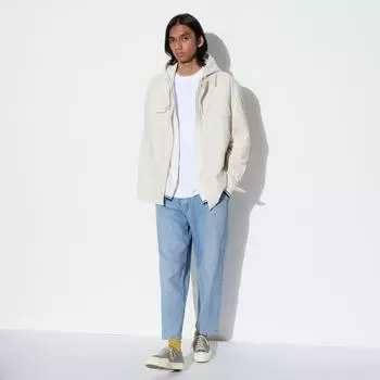 UNIQLO JAPAN свободные джинсы до щиколотки широкого кроя, стандартная длина 65 71 см