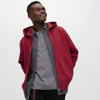 UNIQLO JAPAN Толстовка на молнии с длинными рукавами